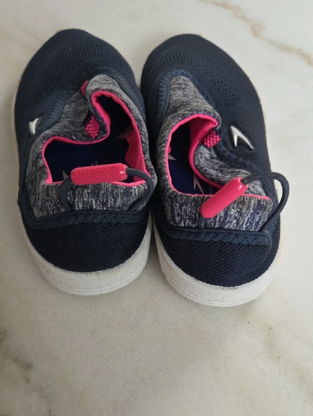Speedo Navy Slip-On Water Shoes Size 2/3